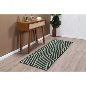 Tapete Passadeira Ps 39 Retangular 0,66M Sisal Polipropileno Base Antiderrapante para Sala Cinza Tapete Passadeira Ps 39 Retangular 0,66M Sisal Polipropileno Cinza para Sala