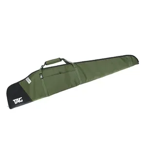 Capa Case Carabina Premium Marsup 125cm Verde E Preto Tag