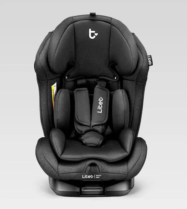Cadeira para Auto Litet Smart 360 ISOFIX Preto
