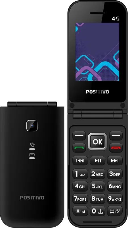 Telefone Celular Positivo P51 Preto