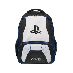 Mochila de Costas Pacific Playstation Pulse Preto e Branco Único
