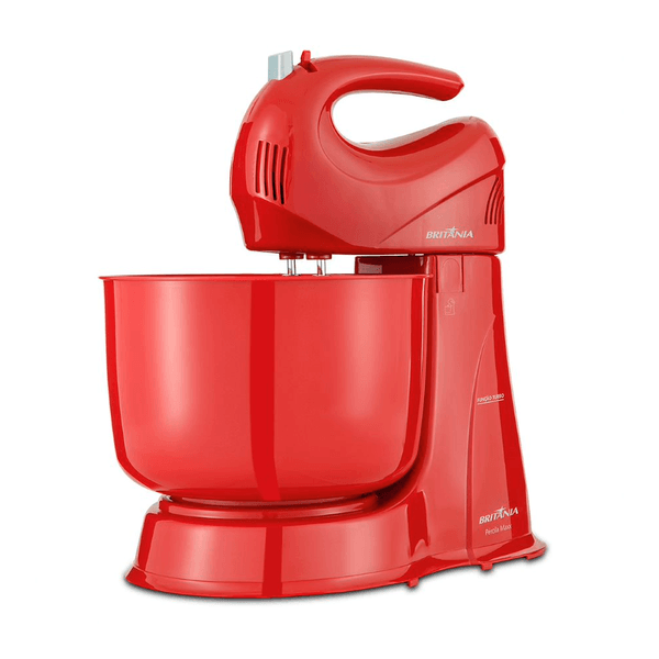 Batedeira Britânia, 350W, 4 Velocidades, Vermelho - Pérola Maxx 110V
