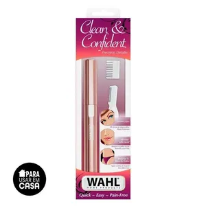 Aparador Wahl Clean Confident R Pilha NV Ouro Rosé, Modelo 05640-248 (220x64x26mm)