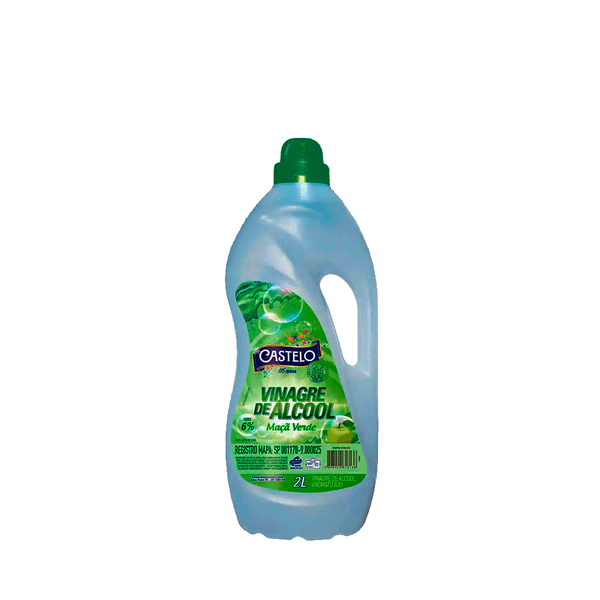 Vinagre Álcool Maçã Verde Castelo – 2L