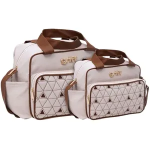 Kit Bolsas Maternidade Griff Baby 3039/3040 Bege