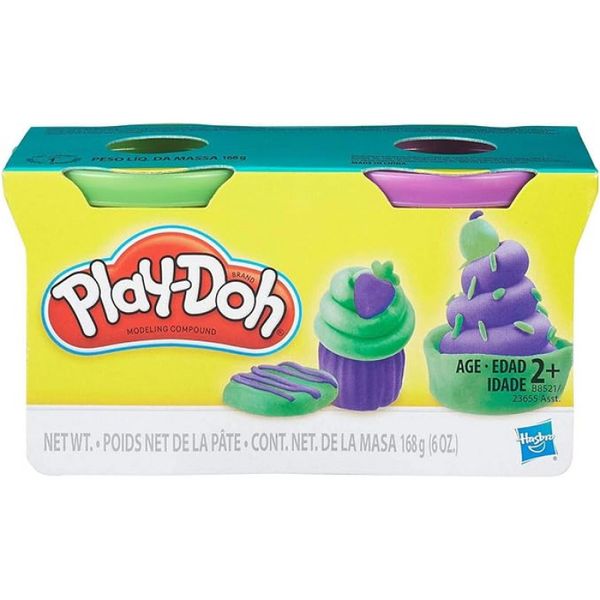 PLAY DOH 2 POTES MASSINHA - HASBRO