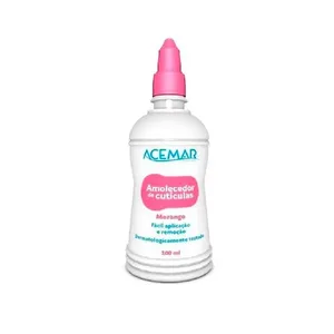 Amolecedor de Cutículas Morango 100ml - Acemar