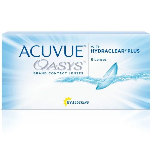 Lentes de Contato Acuvue Oasys com Hydraclear 3 Pares +6,50