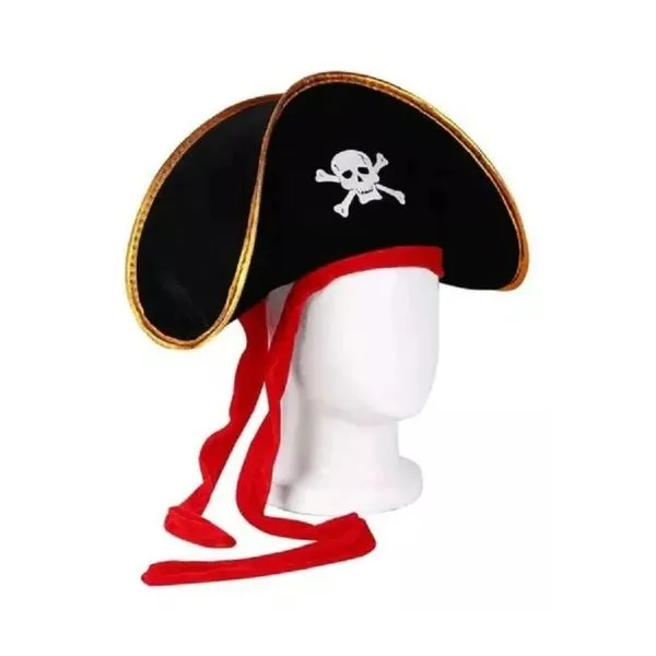 Chapéu Pirata Aveludado Temma 100574 (MP)