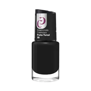 Esmalte Cora Essenciais Cremoso Preto Total Esm Cora 10ml Cremoso Preto Total