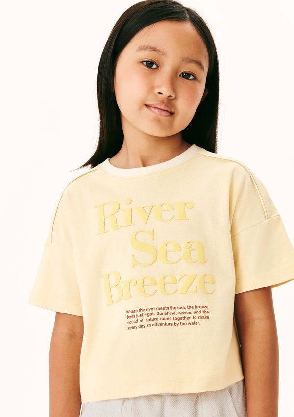 Blusa Infantil Menina Super Cotton Boxer - Amarelo 016