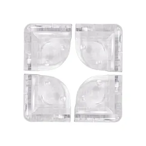 Protetor Para Quina de Móveis Indart Transparente - Cartela com 4 Peças 991332