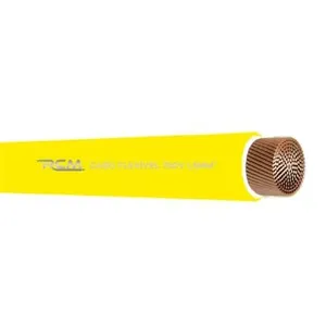 Fio Cabo Flexível 750V 1,5mm Amarelo para Instalações Residenciais e Comerciais RCM Cabos Elétricos Fio Cabo Flexível 750V 1,5mm Amarelo para Instalações RCM Cabos Elétricos