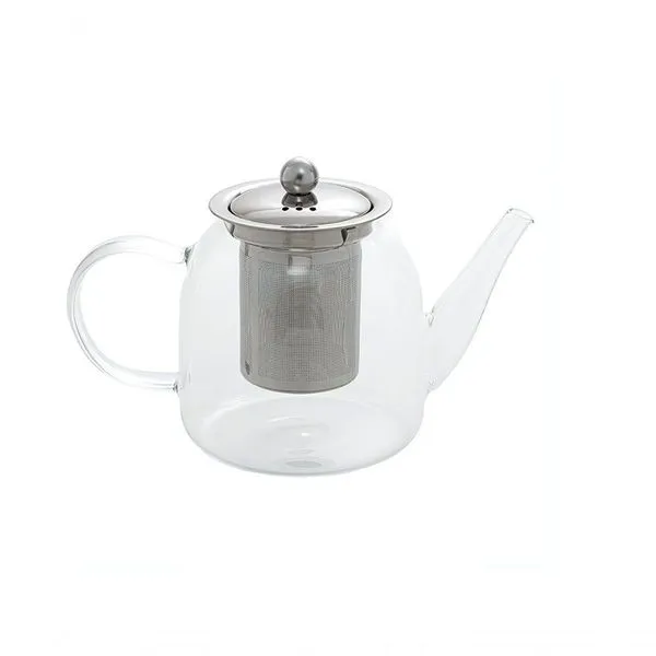 Bule Para Chá Vidro Boro Com Infusor 800 Ml Mimo Style