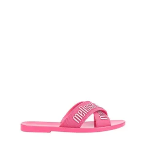 Mini Melissa M-Lover Slide Infantil Rosa Prata 35968-30