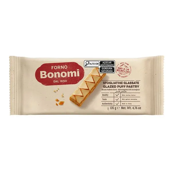 Bonomi Glazed Puff Pastry - 135g
