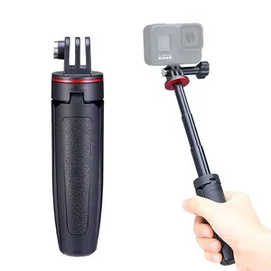Mini Bastão Tripé Extensor Ulanzi MT-09 para Câmeras de Ação Gopro e Similares Leve e Portátil Mini Bastão Tripé Extensor Ulanzi MT-09 para Câmeras de Ação Gopro e Similares Compacto