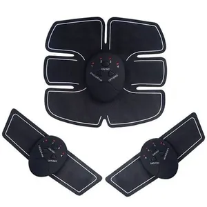 Aparelho Tonificador Abdominal Smart Body para Definição Muscular com Estimulação Elétrica Preto GXM Aparelho Tonificador Abdominal Smart Body com Estimulação Elétrica Preto GXM