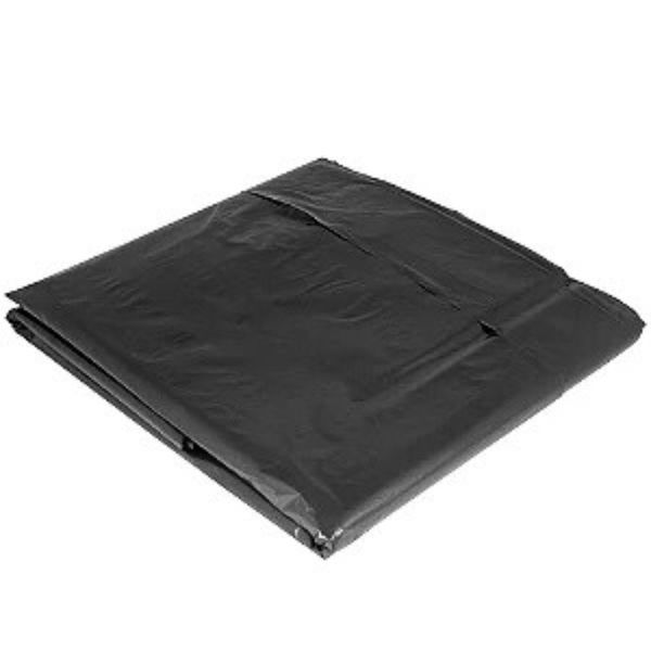Lona Plástica Preta Brasilbag Lona Plástica 3x2m 6m² Preta
