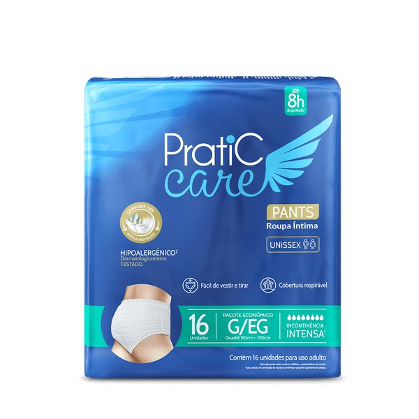 Roupa Pratc Care Com 16 Um G/EG
