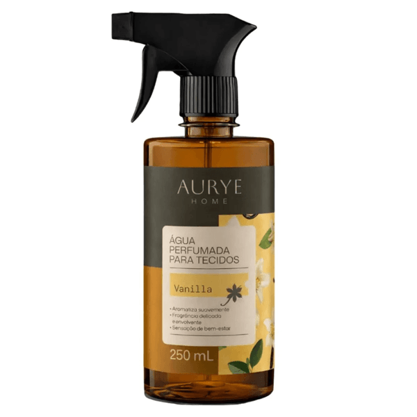 Água Perfumada para Tecidos Auryé Home Vanilla 250ml