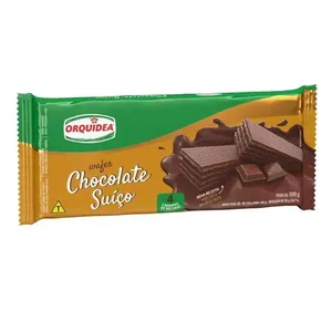 Wafer Orquidea 120g Chocolate Suico WAFER ORQUIDEA 100/120G CHOCOLATE SUIC