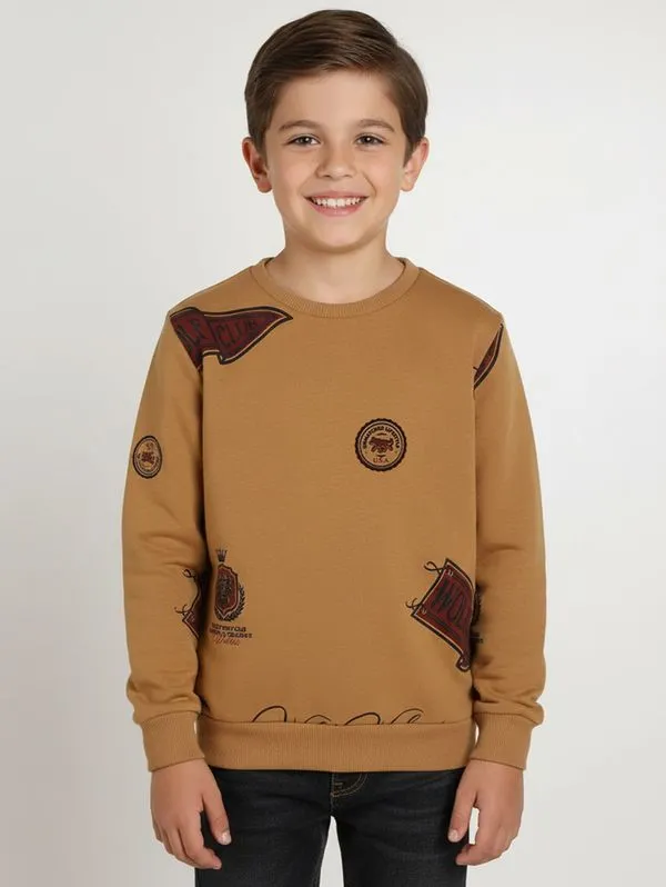 Moletom Estampado Infantil Para Menino - CARAMELO 4