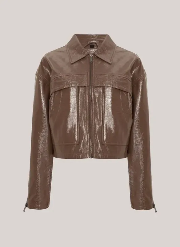 Jaqueta Reta Luster John John Feminina P