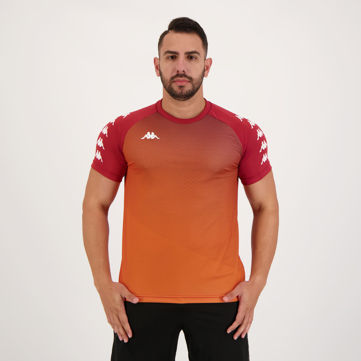 Camisa Kappa Grimes Bordô