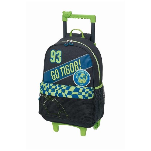 Mochila de Rodinhas Pacific Tigor T Tigre Com Alças FC Verde Único