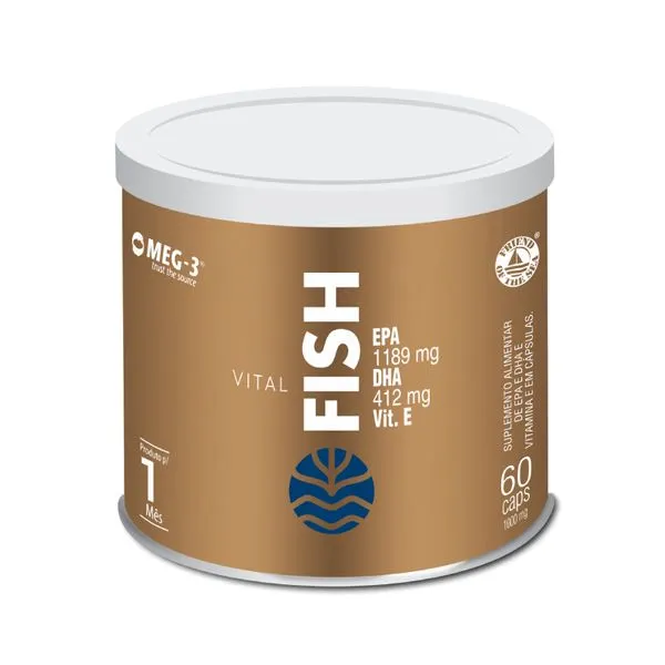 Vital Fish Vital Âtman 1000mg 60Cáps