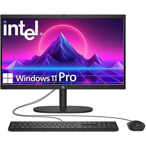 Computador de Mesa HP 22 com 128GB de Armazenamento Preto A-BI