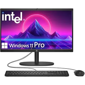 Computador de Mesa HP 22 com 128GB de Armazenamento Preto A-BI
