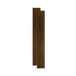 Piso Vinílico 19x130cm Caixa com 5,92 m² Marrom Vita Duomo Cola Biancogres