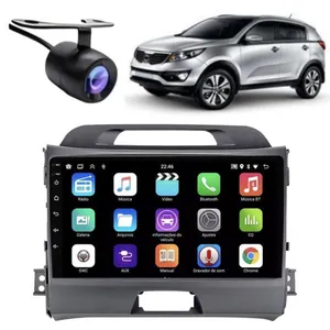 Central Multimídia Automotiva 2 Din E-tech Premium 9 POLEGADAS Android 13 Wi-Fi Bluetooth Câmera de Ré Moldura Kia Central Multimídia Automotiva 2 Din E-tech Premium 9 POLEGADAS Android 13 Wi-Fi Bluetooth Kia
