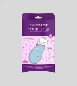 Cueiro Swaddle To Sleep Clevamama Azul