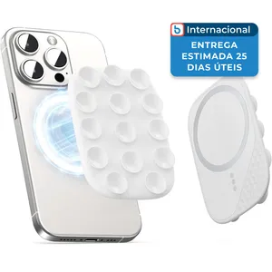 Capa Suporte Puretor Ventosa para iPhone Branco A-MBI