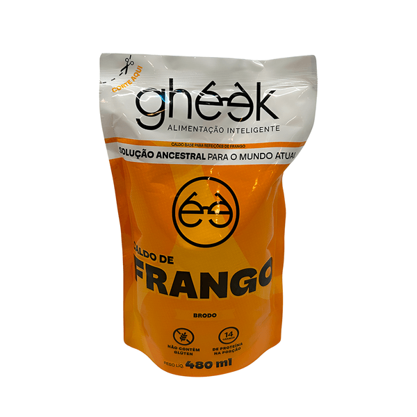 Caldo de frango Gheek Pouch – 480ml