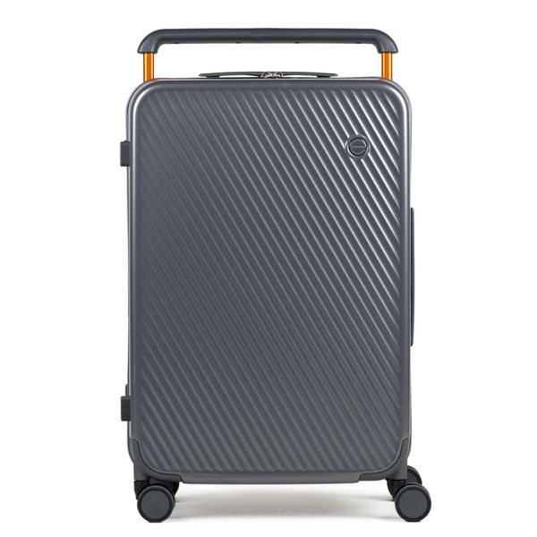 Mala Média 23 kg Policarbonato 4 Rodas Bahamas Cinza Escuro 0018574731004