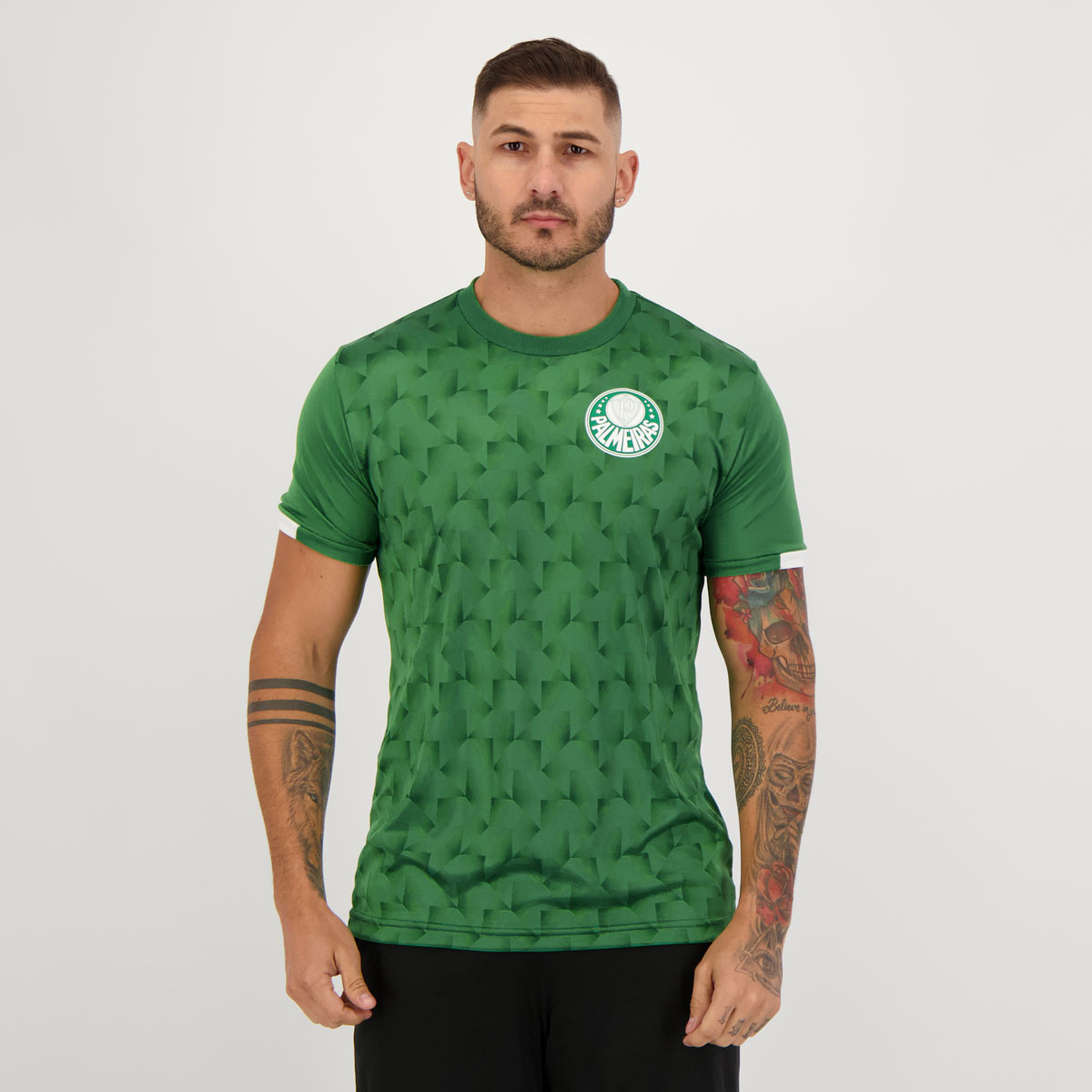 Camisa Palmeiras Effect Squares Verde