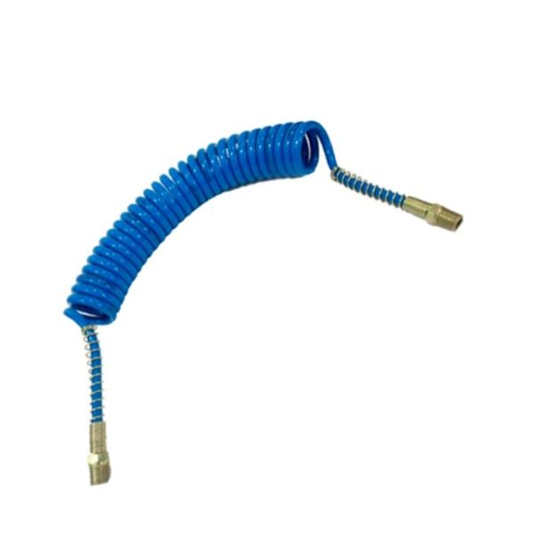 Mangueira Espiral em PU Azul 1/4" NPT Arcdal Mangueira Espiral em PU Azul 5 metros 1/4" NPT Arcdal