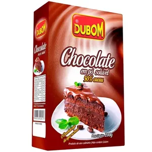 Chocolate em Pó Soluvel Dubom 50% Cacau 200g
