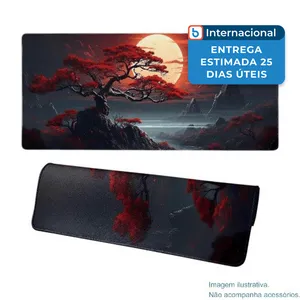 Mousepad Brecoy Red Moon 80X30 Preto A-MBI