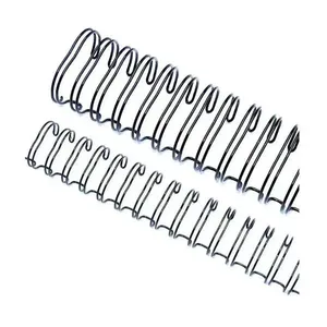 Wire-o Garra Duplo Anel Lassane 1" Carta 2x1 200 Fls 50 Unidades Preto Wire-o Garra Duplo Anel Lassane 1" Carta 2x1 200 Fls 50 Und Preto