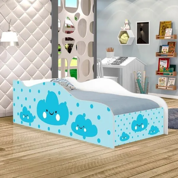 Cama Infantil Like Nuvenzinhas Menino