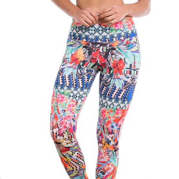Legging Longa Estampada Copacabana Tropicalia Tropicalia - P