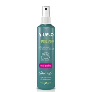 Shampoo Banho Seco Para Cães E Gatos Vuelo Cheiro De Infância 300ml (MP)