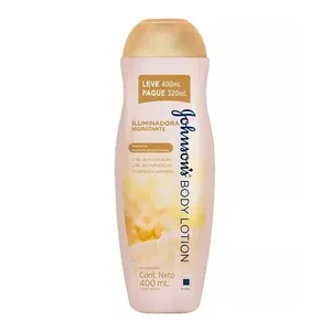Loção Hidratante Johnson's Body Lotion Iluminadora Leve 400ml Pague 320ml