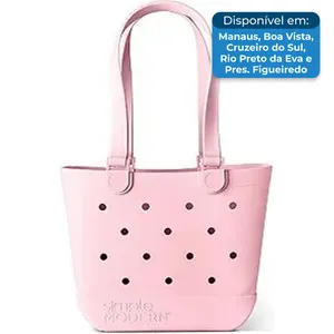 Bolsa de Praia Impermeável Rosa A-BI