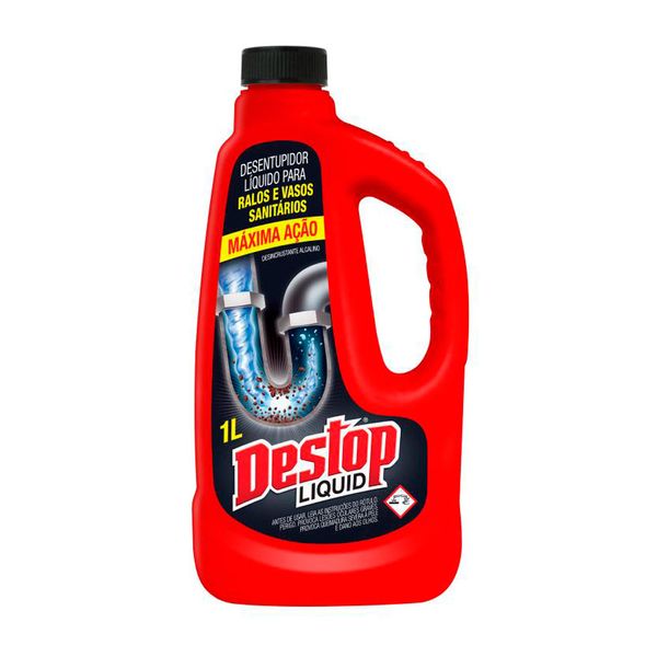 Desentupidor Destop Líquido Nobel 1L
